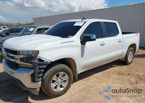 2019 Chevrolet Silverado 1500 Lt из США, поврежденный, VIN 3GCUYDED8KG286031